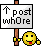 Someone who posts to